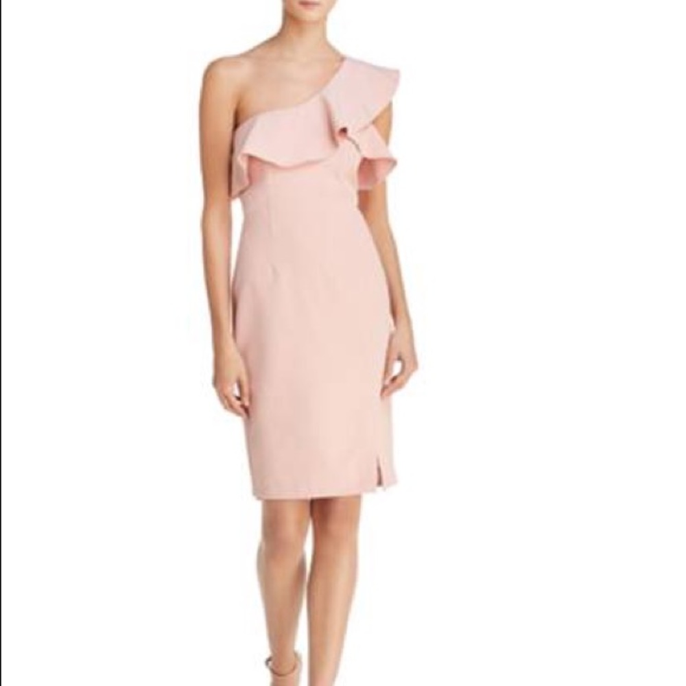 Bardot Ruffled One Shoulder Dress